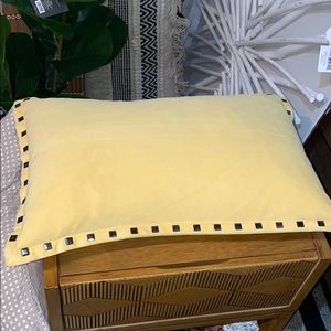 12x20 yellow decor pillow